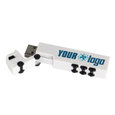 Logotrade Firmengeschenke das Foto: USB-Stick aus Kunststoff