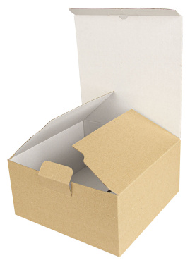 Logotrade Werbeartikel das Foto: Karton - 21,5 x 21,5 x 10,5 cm