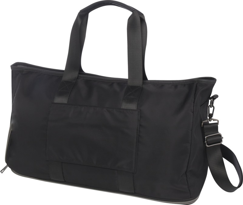 Logotrade Logogeschenke das Foto: Rhine erweiterbare Reisetasche aus recyceltem GRS-Material 35 L