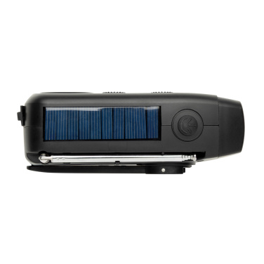 Logotrade werbemittel das Foto: RescueWave Notfallradio aus RCS recyceltem Kunststoff