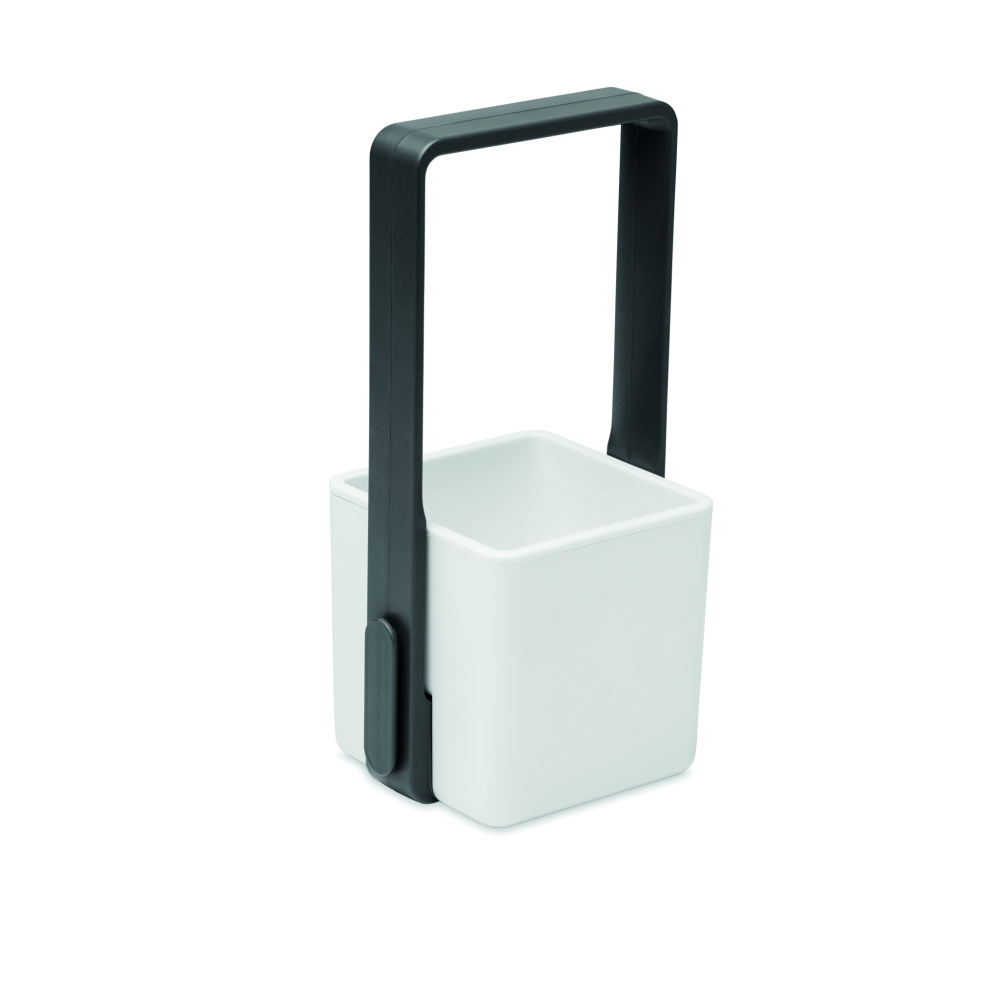 Logotrade Werbegeschenke das Foto: Inndor-Pflanztopf mit LED