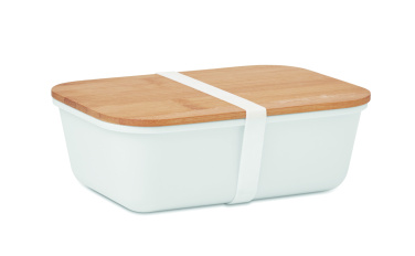 Logotrade Firmengeschenke das Foto: Lunchbox mit Bambus-Deckel