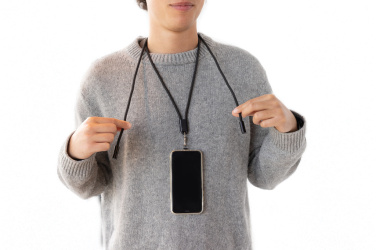 Logotrade Geschäftsgeschenke das Foto: LoopAmp verstellbares 60W Telefonkabel aus RCS rPET