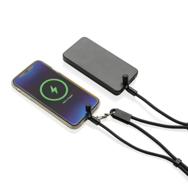 Logotrade werbemittel das Foto: LoopAmp verstellbares 60W Telefonkabel aus RCS rPET