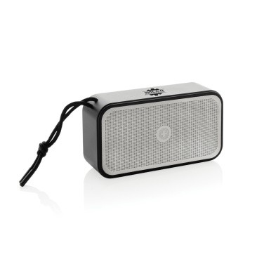 Logotrade Werbegeschenke das Foto: Swiss Peak 10W Basslautsprecher aus recyceltem Aluminium