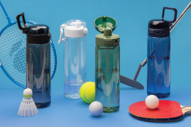 Logotrade Logogeschenke das Foto: Sip'nLock RCS rPET auslaufsichere Sport-Trinkflasche 800ml