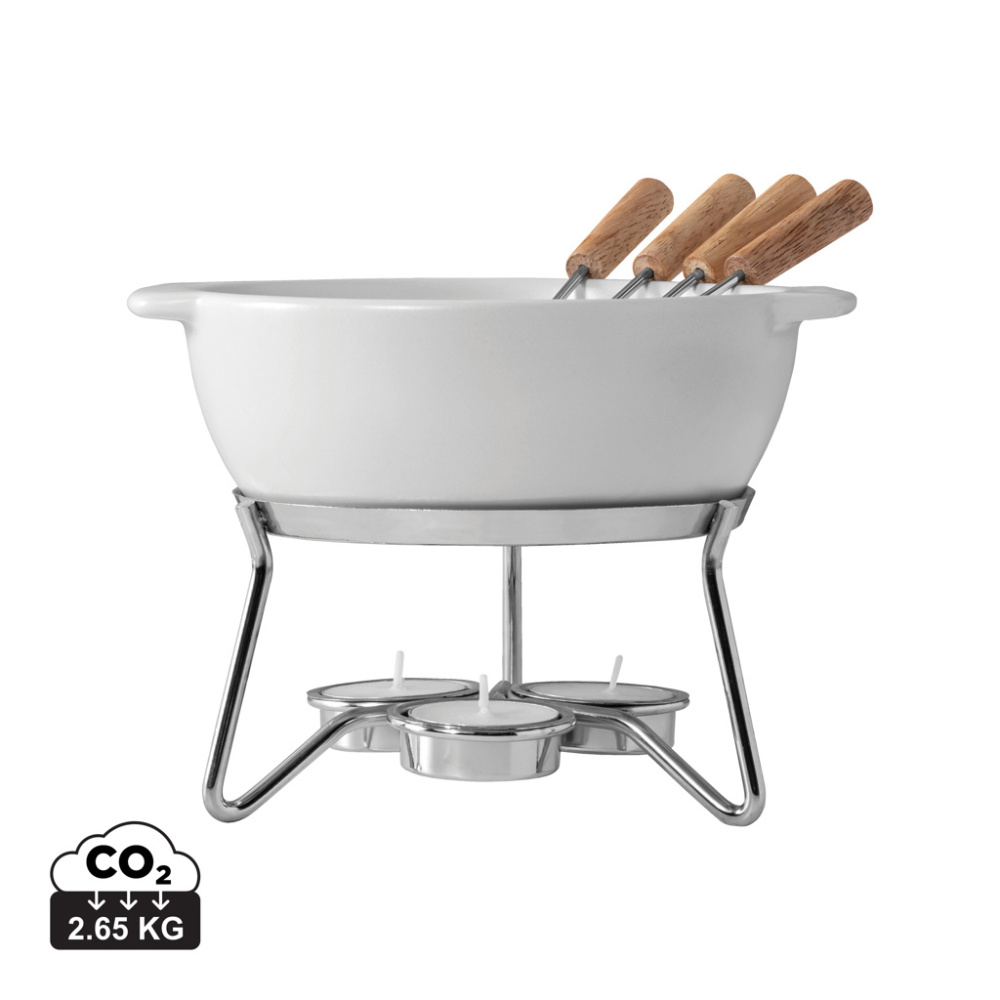 Logotrade Werbegeschenke das Foto: BOSKA Käse-Fondue Set Party - 750ml