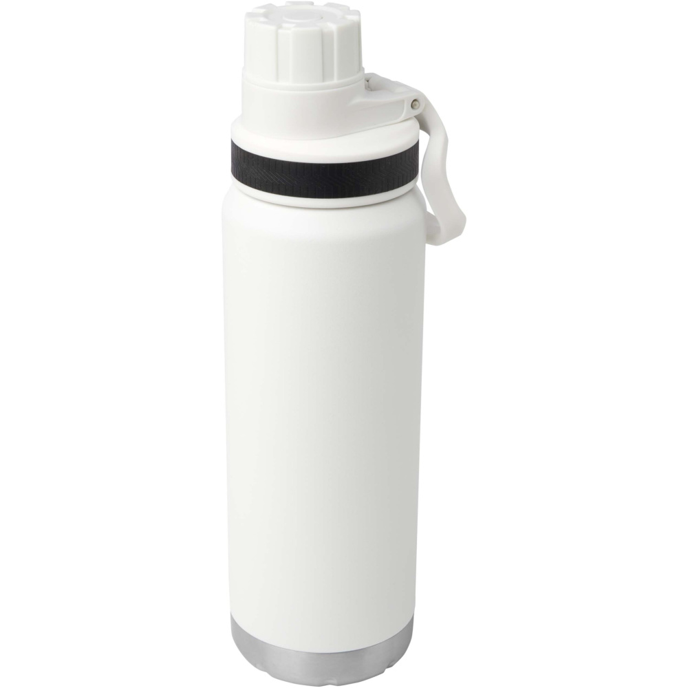 Logotrade Firmengeschenke das Foto: Fortis 700 ml RCS-zertifizierte Kupfer-Vakuum Isolierflasche aus recyceltem Edelstahl