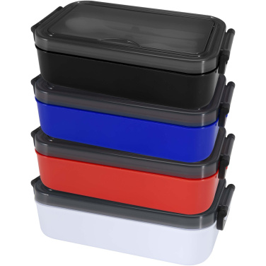 Logotrade Firmengeschenke das Foto: Snappy Lunchbox und Besteckset
