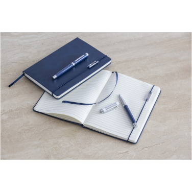 Logotrade werbemittel das Foto: Legato Elegance A5 Hardcover Notizbuch mit Tintenroller Set