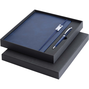 Logotrade werbemittel das Foto: Legato Elegance A5 Hardcover Notizbuch mit Tintenroller Set