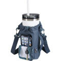 Trip Aware™ Recycelte Reisetasche für Flaschen 2 L, Hale Blue