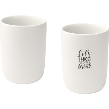 Logotrade Logogeschenke das Foto: Male 350 ml Keramiktassen – 2er-Set