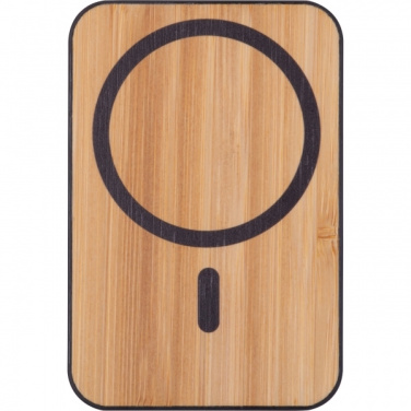 Logotrade Werbegeschenke das Foto: Kabellose Powerbank 5 000 mAh CAIRO
