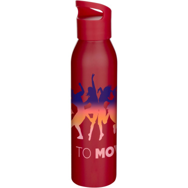 Logotrade werbemittel das Foto: Sky 650 ml RCS-zertifizierte, einwandige Trinkflasche aus recyceltem Edelstahl