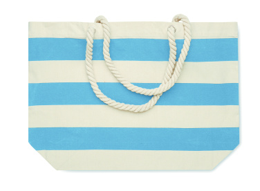Logotrade Werbeartikel das Foto: Strandtasche Baumwolle 220 g