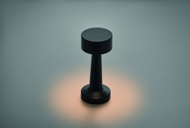 Logotrade werbemittel das Foto: USB-Tischlampe Metall