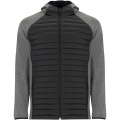 Minsk Hybrid Thermojacke Unisex , Schwarz / Blei