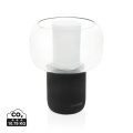 Lux 10W Lautsprecherlampe aus RCS recyceltem Kunststoff, Schwarz