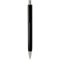 Feld RCS recycelter Kugelschreiber mit Metallic-Finish (schwarze Mine), Schwarz
