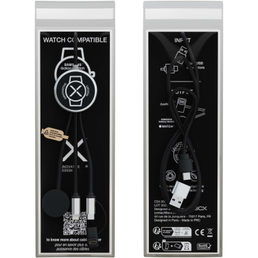 Logotrade Logogeschenke das Foto: SCX.design C34 7 in 1 Ladekabel für Smartwatches