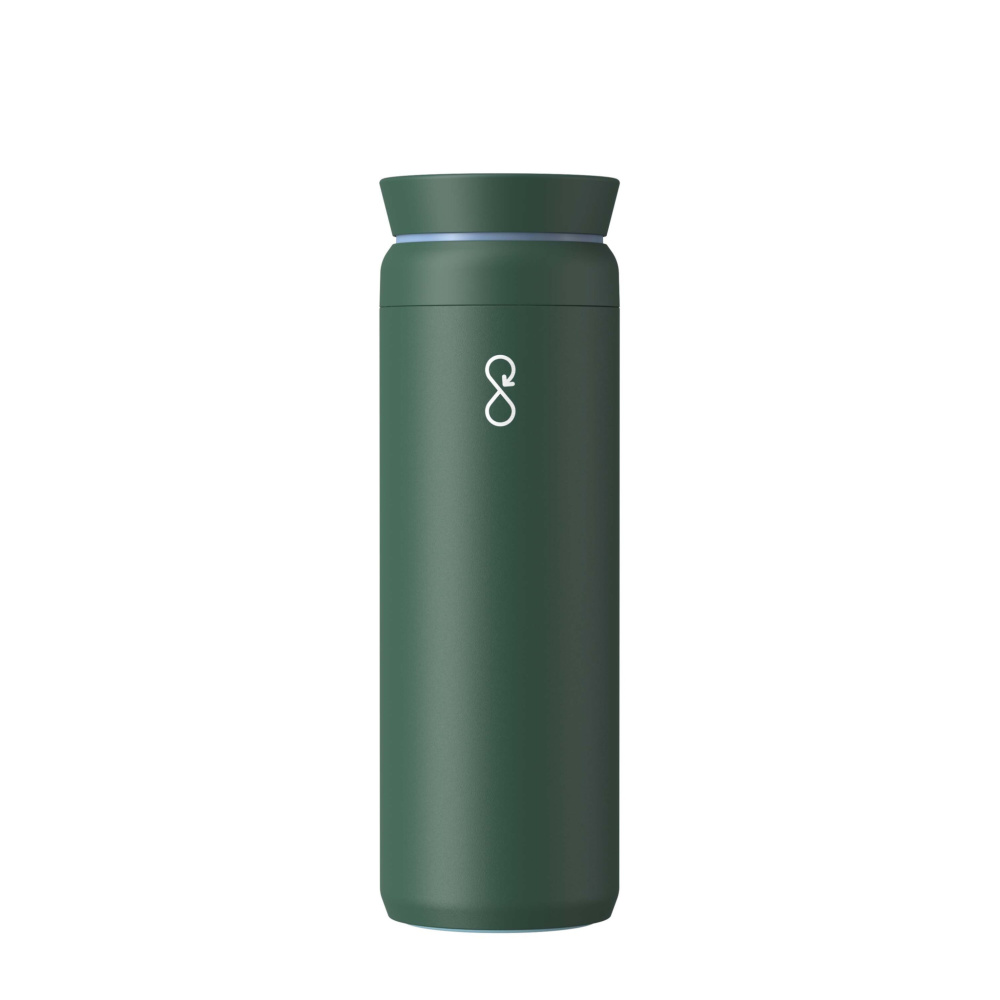 Logotrade Firmengeschenke das Foto: Ocean Bottle Peak Brew 590 ml Becher aus recyceltem Edelstahl
