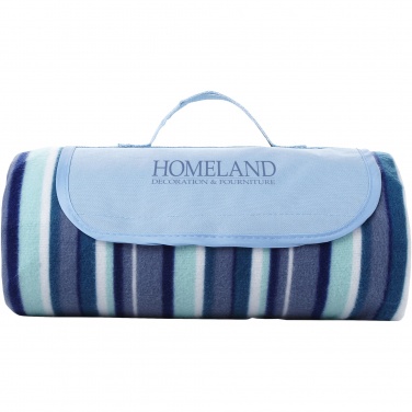 Logo trade corporate gift photo of: Riviera water-resistant outdoor picnic blanket