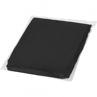 Logo trade promotional giveaways image of: Ziva disposable rain poncho with storage pouch