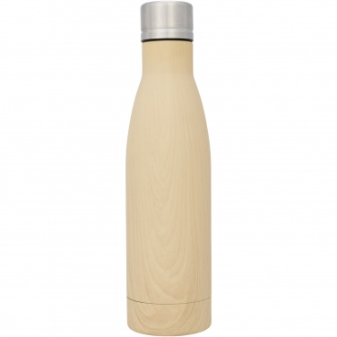 Logotrade promotional merchandise picture of: Vasa 500 ml wood-look copper vacuum insulated bottle