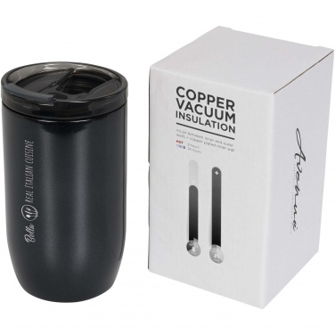 Logo trade promotional giveaway photo of: Copper vacuum insulated tumbler Lagom 380 ml