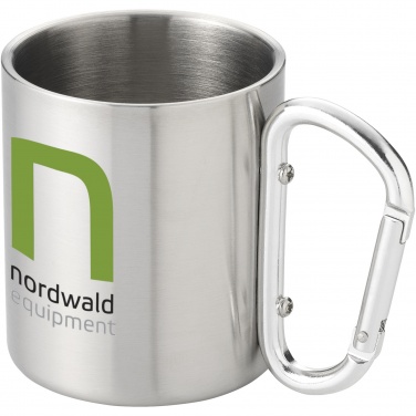 Logotrade corporate gifts photo of: Alps 200 ml insulated mug with carabiner
