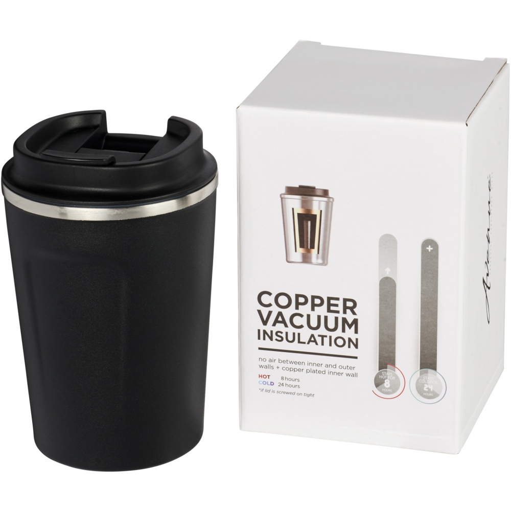 Logo trade advertising product photo of: Leak-proof copper vacuum insulated tumbler Thor, 360 ml