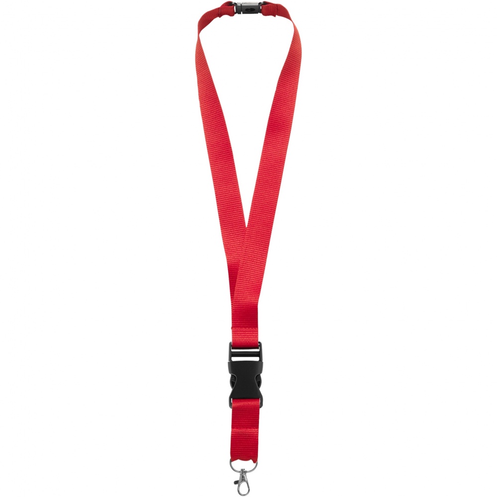 Logotrade promotional merchandise image of: Yogi lanyard detachable buckle break-away closure