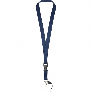 Logotrade promotional merchandise picture of: Sagan phone holder lanyard with detachable buckle