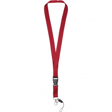 Logotrade promotional item picture of: Sagan phone holder lanyard with detachable buckle