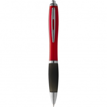 Logotrade promotional gifts photo of: Nash ballpoint pen coloured barrel and black grip