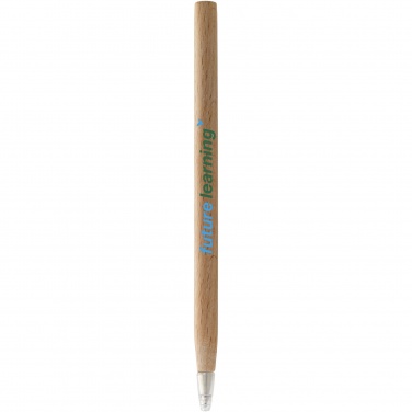 Logo trade promotional gifts image of: Arica wooden ballpoint pen