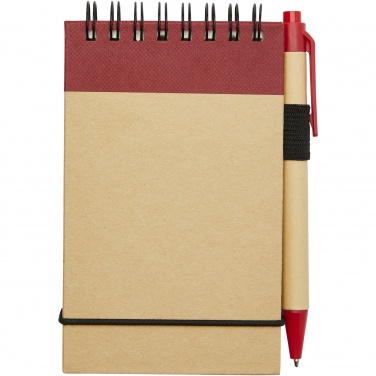 Logotrade promotional product picture of: Zuse A7 recycled jotter notepad with pen