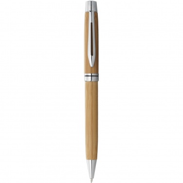 Logo trade business gifts image of: Jakarta bamboo ballpoint pen