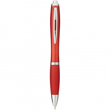Logotrade promotional gifts photo of: Nash ballpoint pen with coloured barrel and grip