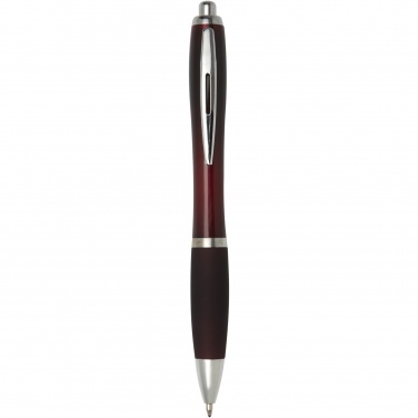 Logotrade business gift image of: Nash ballpoint pen with coloured barrel and grip