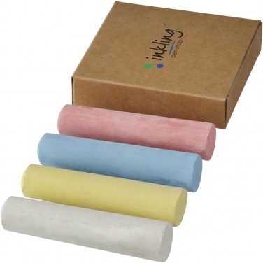 Logotrade corporate gifts photo of: Screech 4-piece chalk set