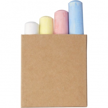 Logotrade promotional product picture of: Screech 4-piece chalk set