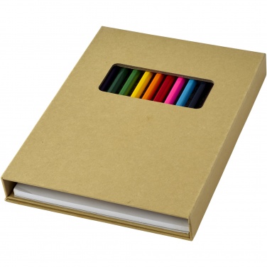 Logotrade advertising products photo of: Pablo colouring set with drawing paper