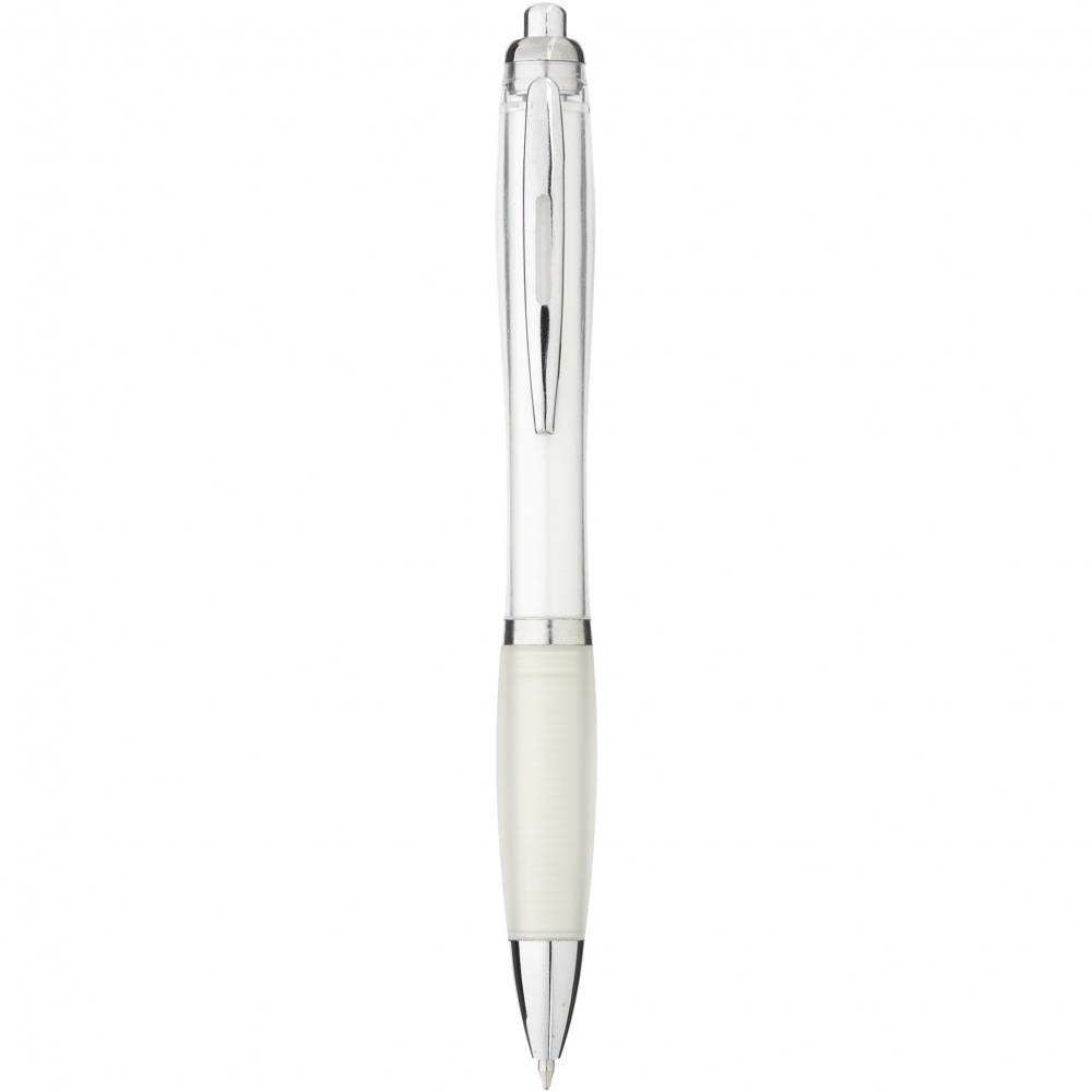Logotrade promotional item image of: Nash ballpoint pen coloured barrel and grip