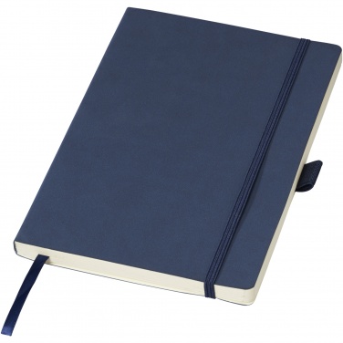 Logo trade corporate gifts picture of: Revello A5 soft cover notebook