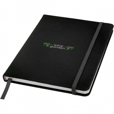 Logo trade promotional gift photo of: Spectrum A5 notebook with blank pages