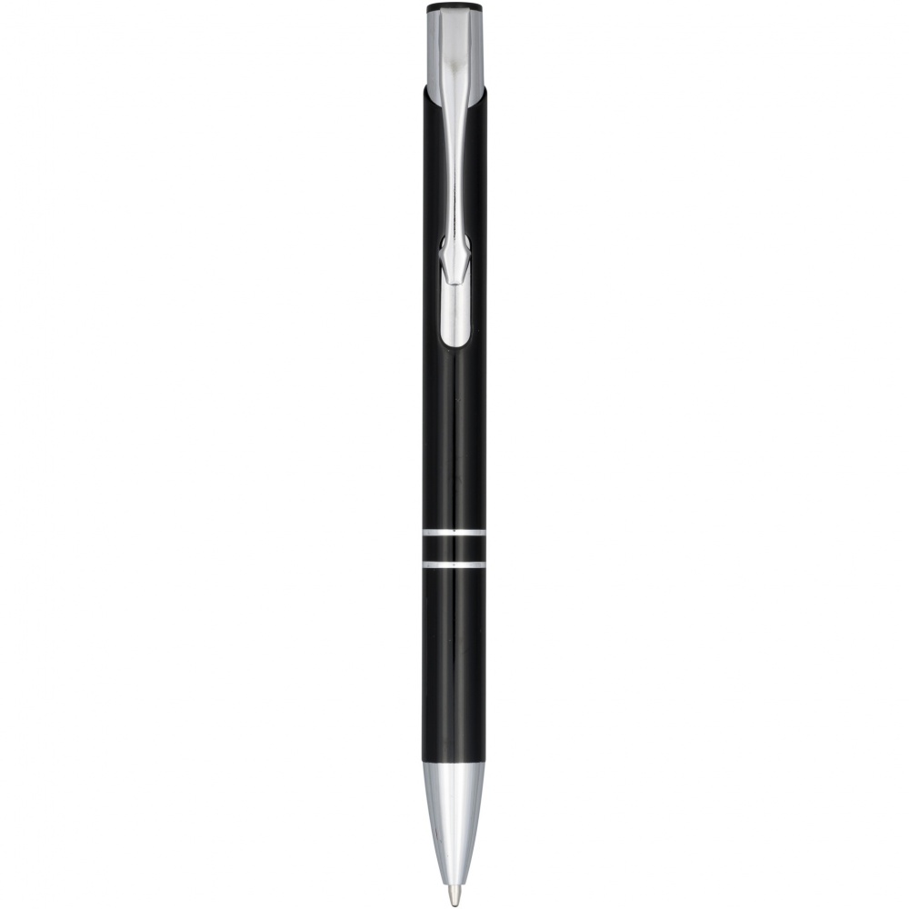 Logotrade promotional giveaways photo of: Moneta anodized aluminium click ballpoint pen