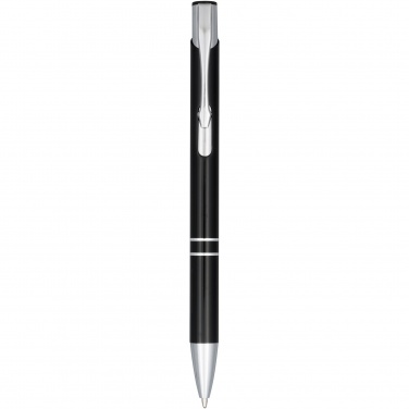 Logotrade promotional giveaway picture of: Moneta anodized aluminium click ballpoint pen