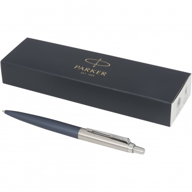 Logo trade promotional giveaway photo of: Parker Jotter XL matte with chrome trim ballpoint pen